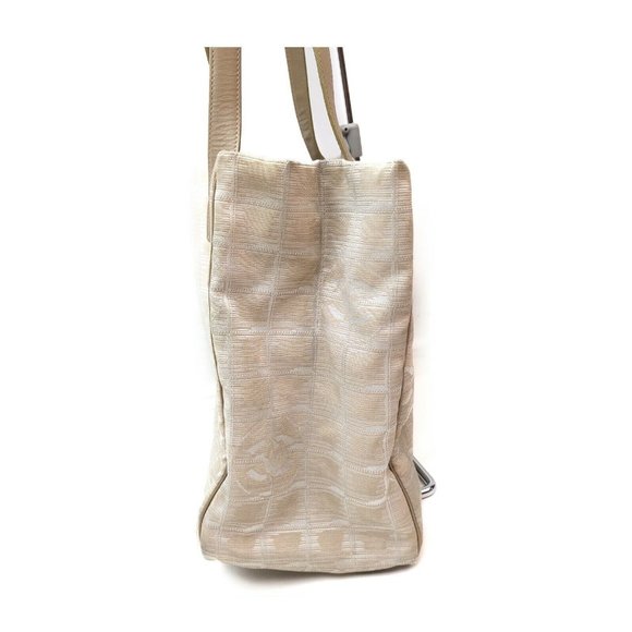 Auth Chanel New Travel Line Tote Bag #19275C95 - Picture 3 of 9